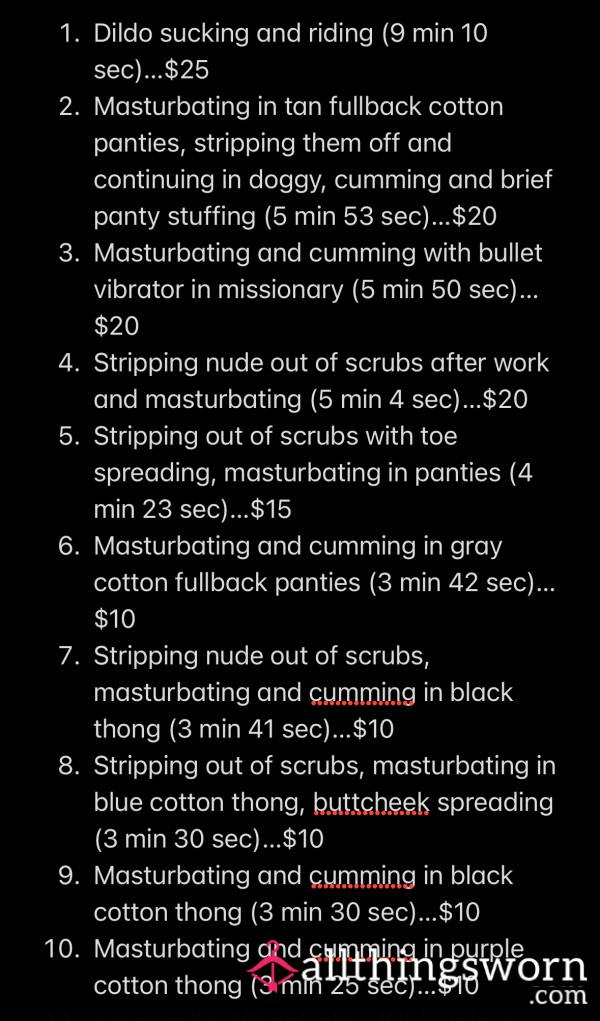 Premade Videos
