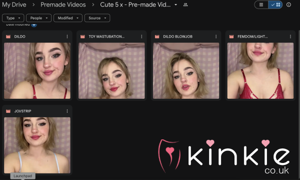Premade Videos / Google Drive
