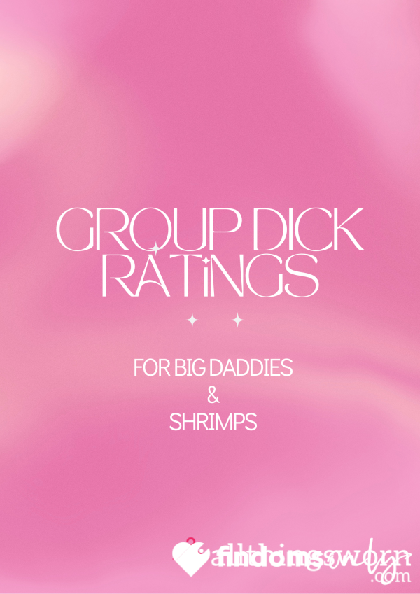 Premium Group D*ck Ratings ( Over 30 Girls In GC)  😈