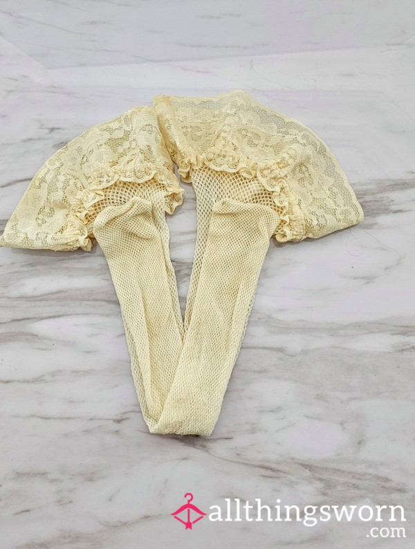 Pretty Cream Hold Ups.