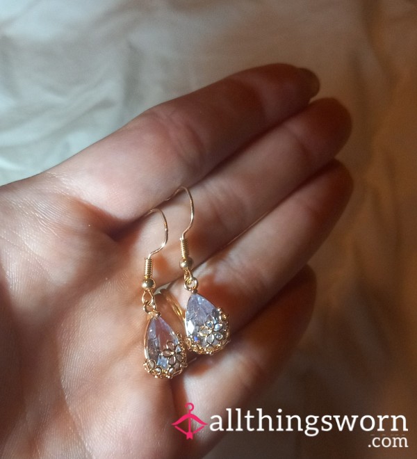 Pretty Diamond Earrings😍✨️