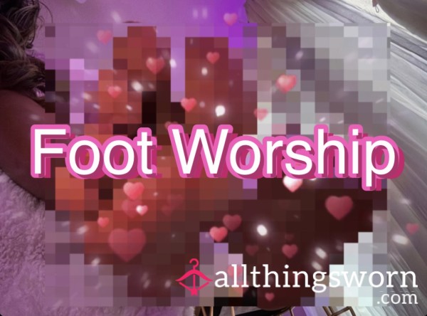 🦶🏽Pretty Ebony Feet Worship 🦶🏽