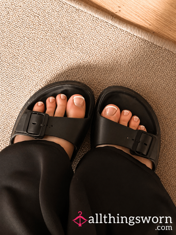 CUSTOM SWEATY GYM FEET 👣 Freshly Worked, Close-Up Pics & Videos
