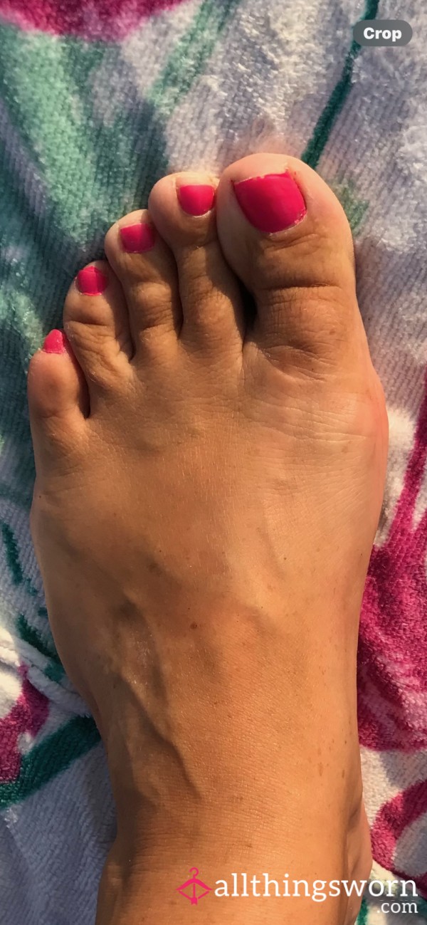 Pretty Feet Pics Pink Nail Varnish