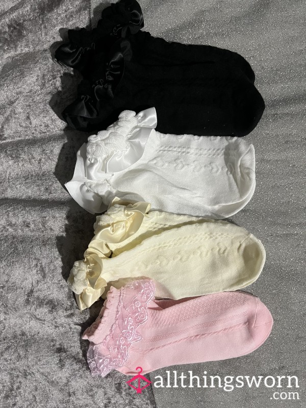 Pretty Frilly Girly Socks