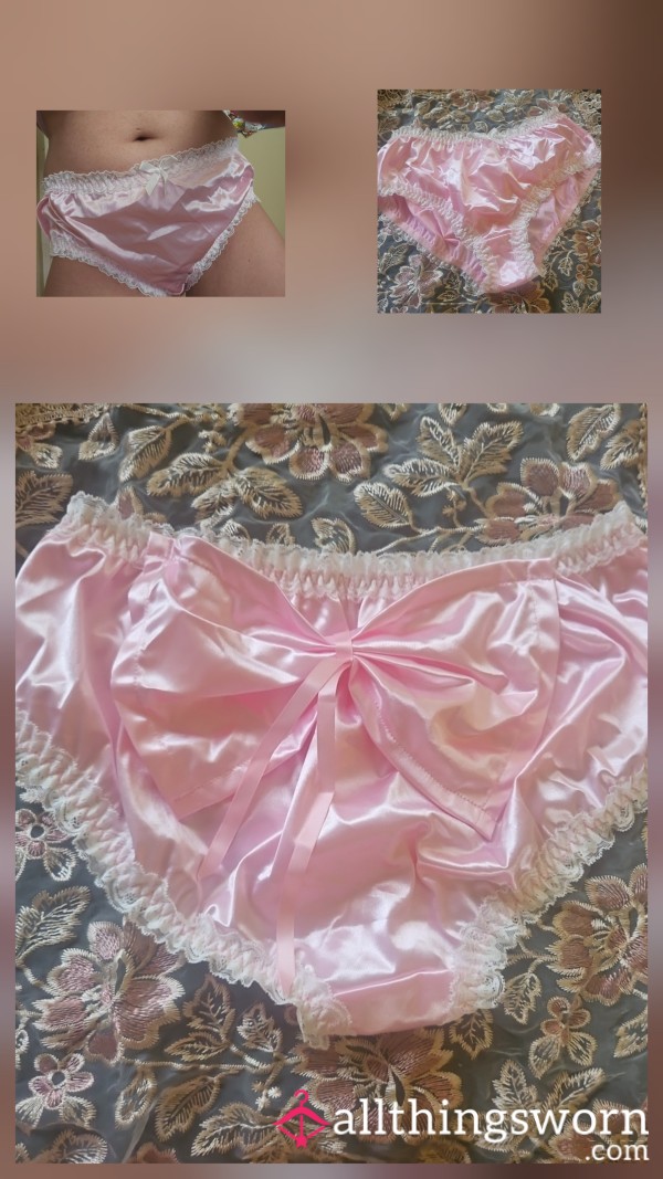 Xl Pretty In Pink Lacey Panties