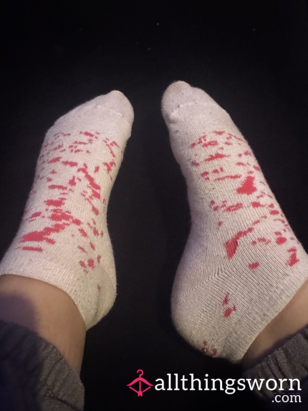 Pretty In Pink Socks