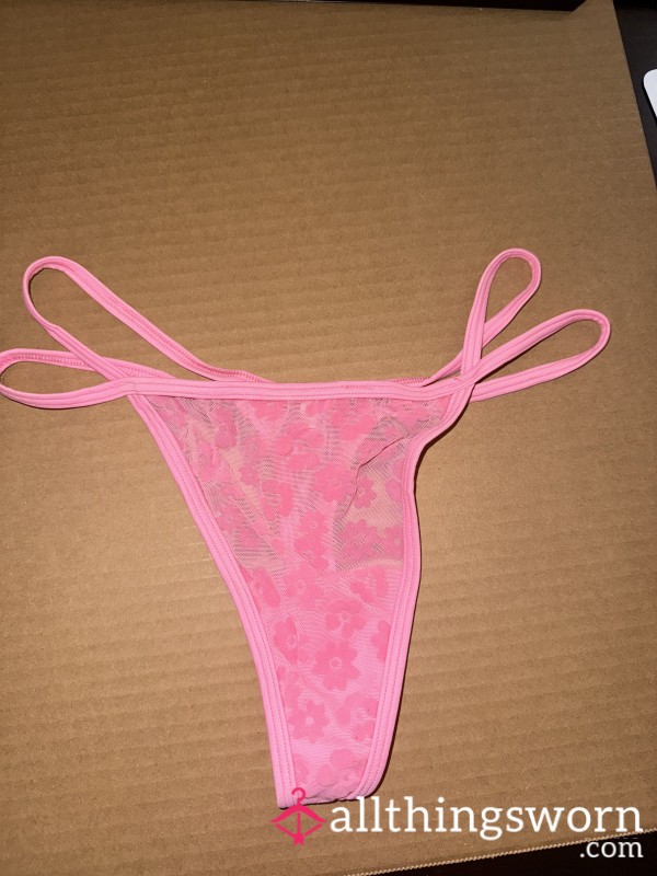 Pretty In Pink Thong