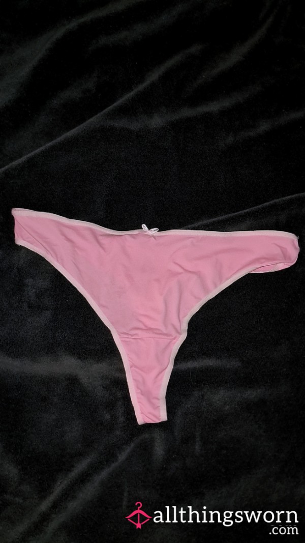 Pretty In Pink Thong 🩷