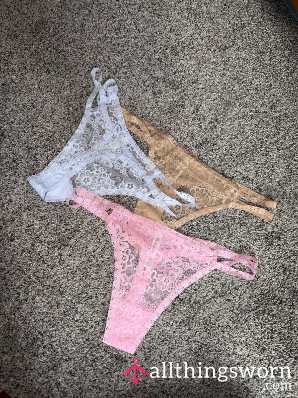 Pretty Lace Thongs