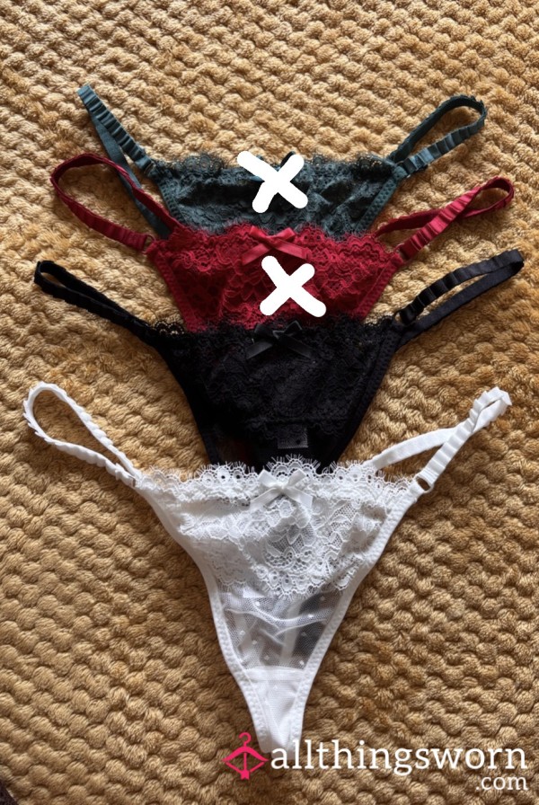 Pretty Lacy Thong