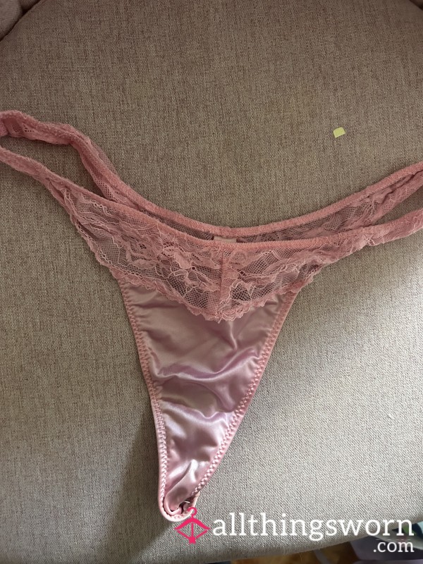 Pretty Light Pink Juicy Thong