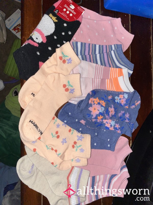 Pretty Little Dirty Socks Worn For Days