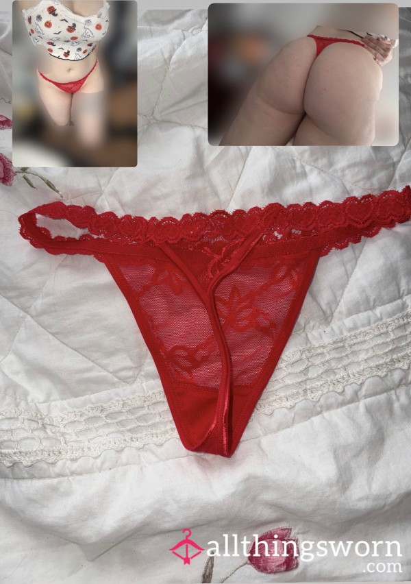 Pretty Little Red G-string❤️