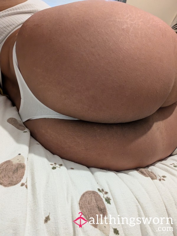 Pretty Little White Thong