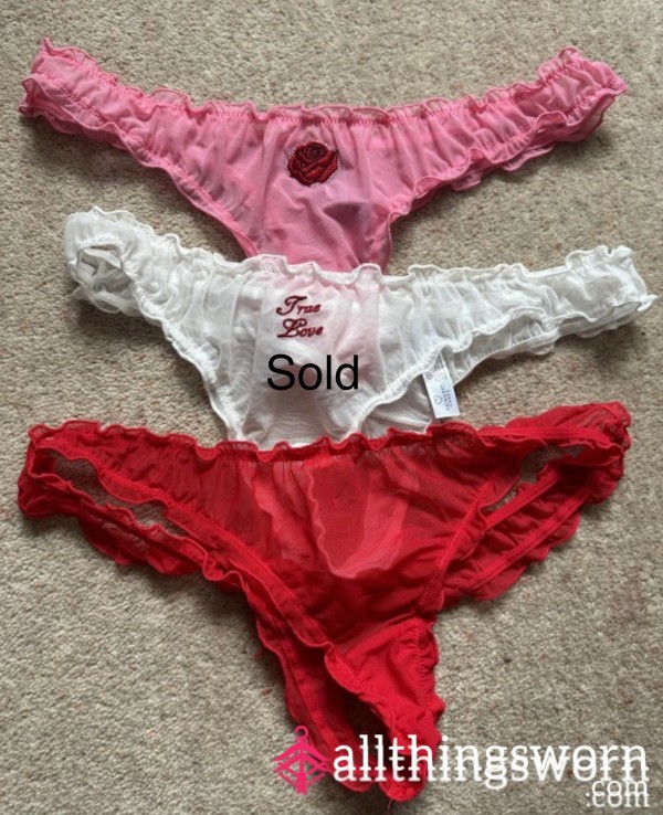 ❤️ Pretty Thongs ❤️