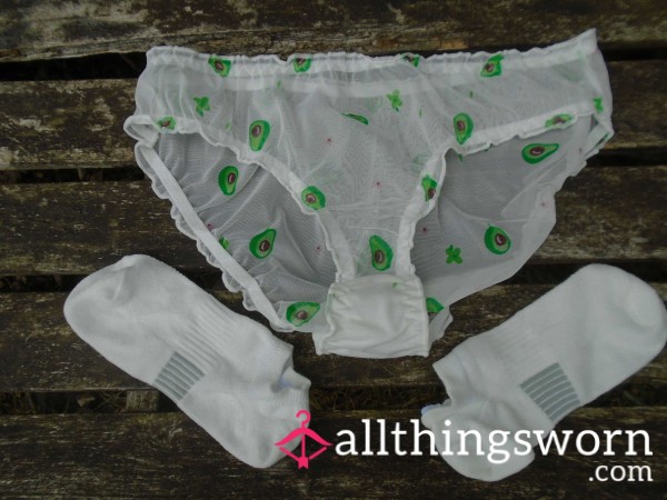 💚Pretty Panties And Socks Combination😏 💚