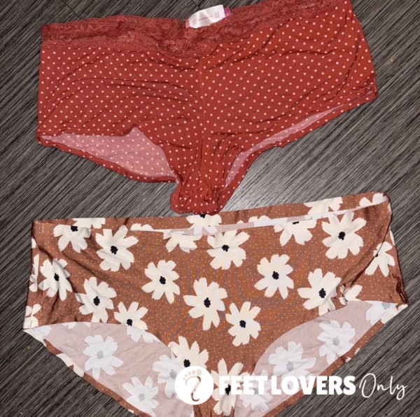 Pretty Panties Worn By Me!