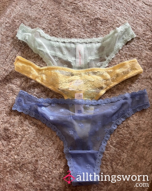 Pretty Pastel Thongs