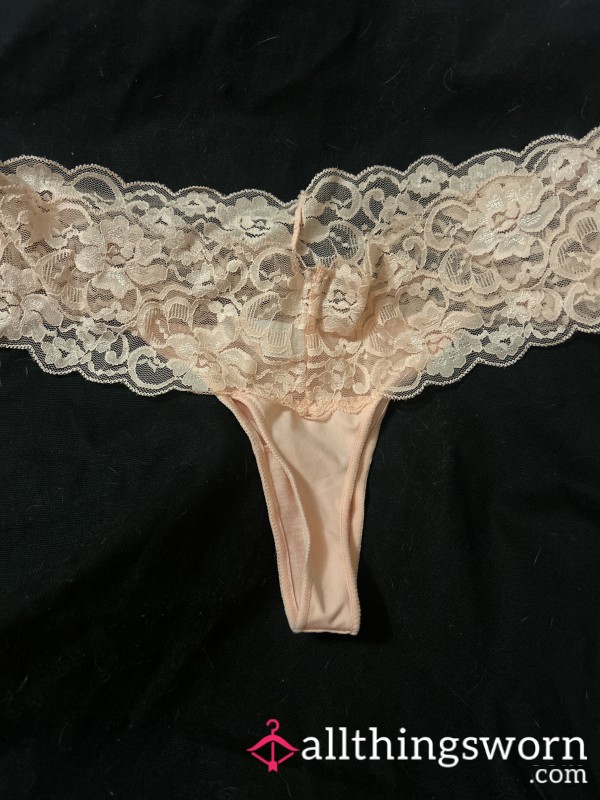 Pretty Peach Thong, Brand New, Tell Me What You Want Me To Do With Them For You
