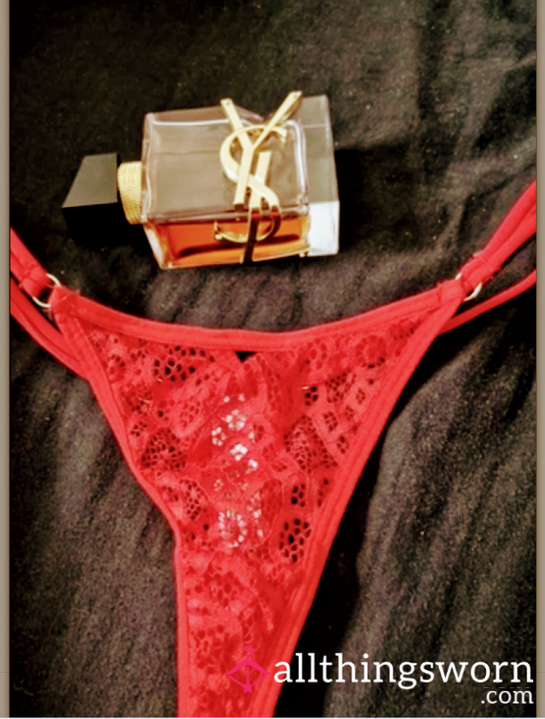 Pretty Perfect Red Thong
