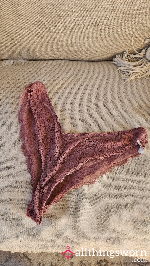 Pretty Pink Brazillian Knickers