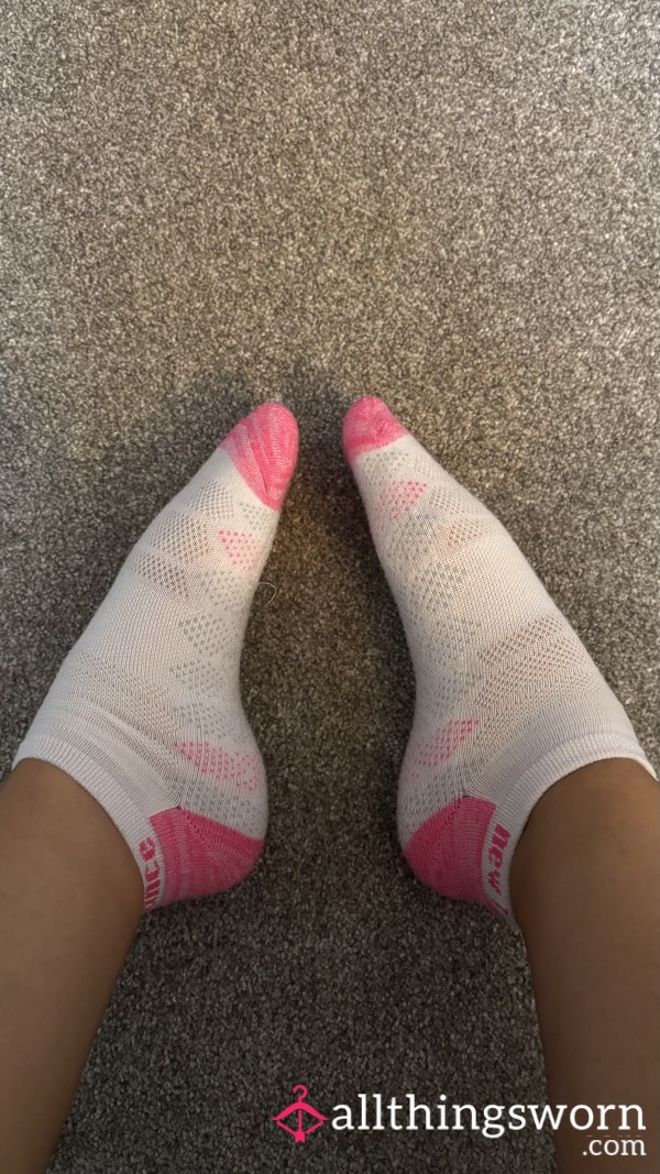 Pretty Pink Gym Socks