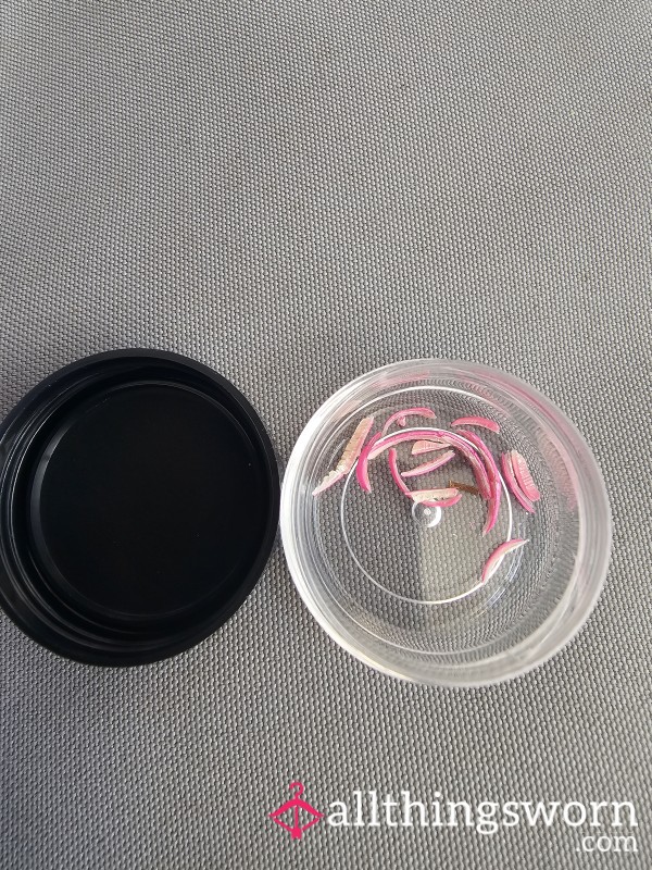 Pretty Pink Nail Clippings