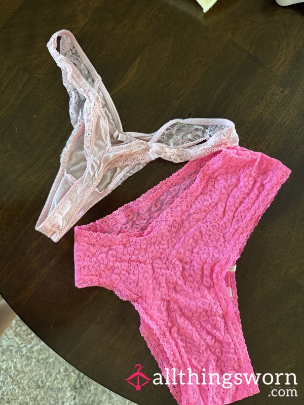 Pretty Pink Panties Size M