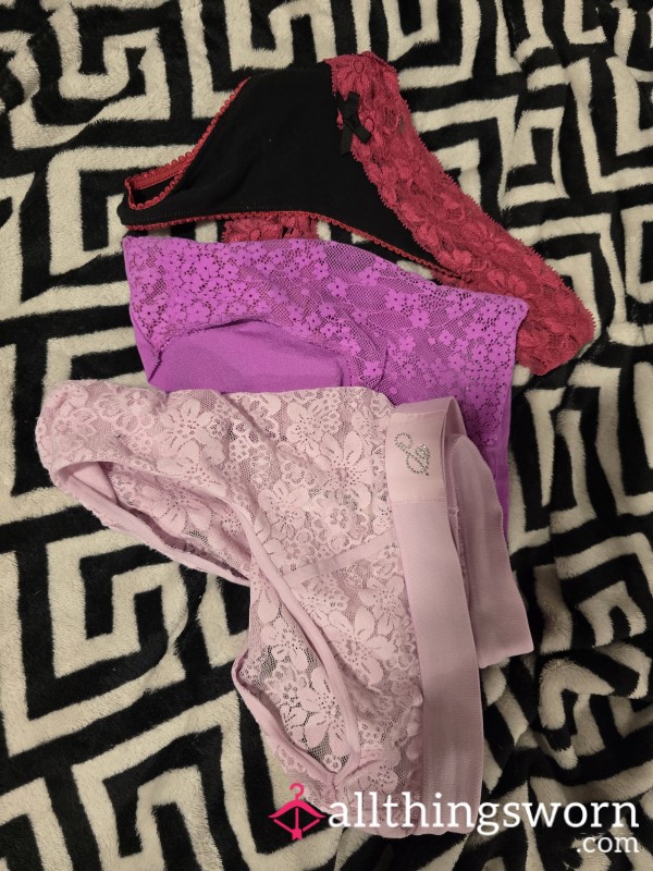 Pretty Pink Pu**y In Pink Lace