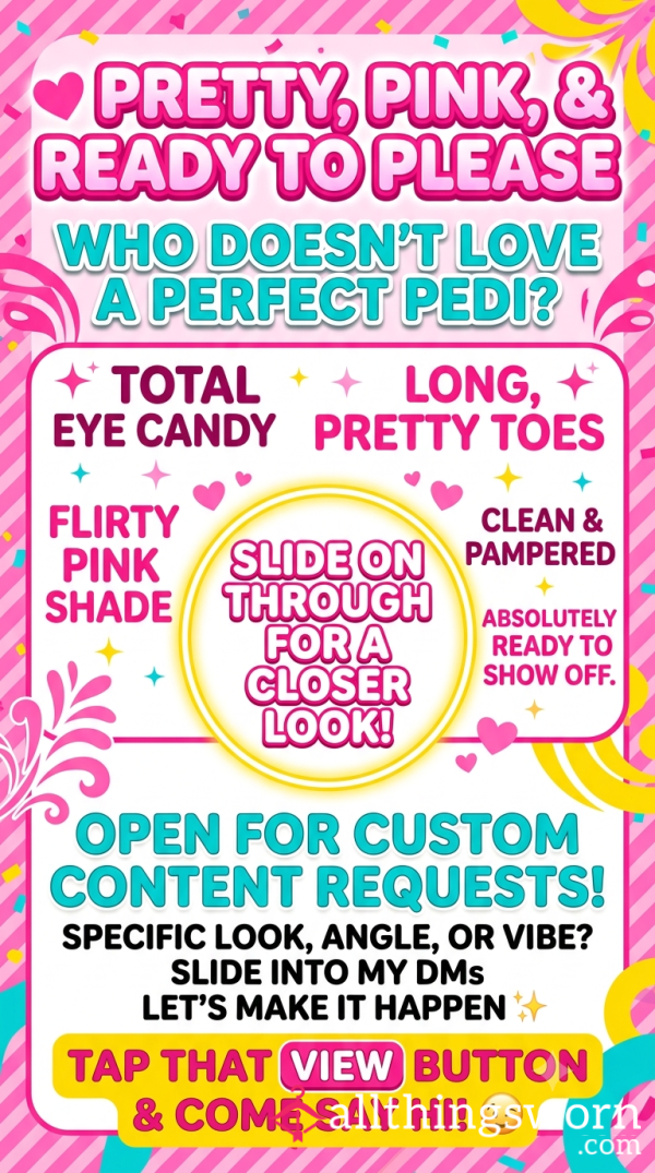 💕 Pretty, Pink, & Ready To Please
