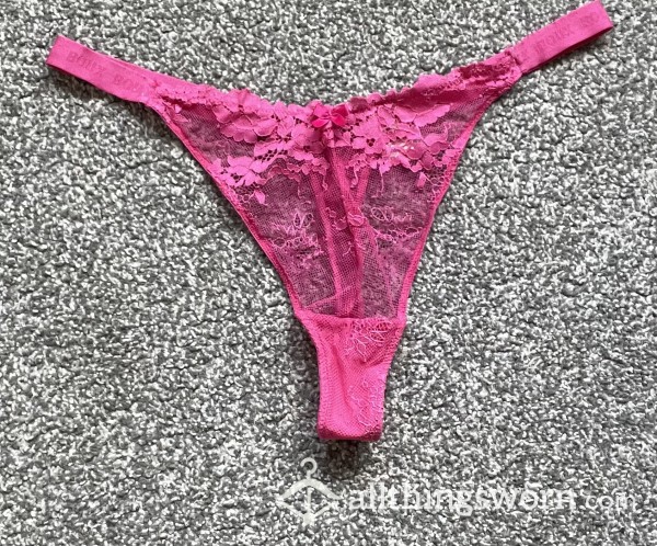 😈Pretty Pink Thong😈