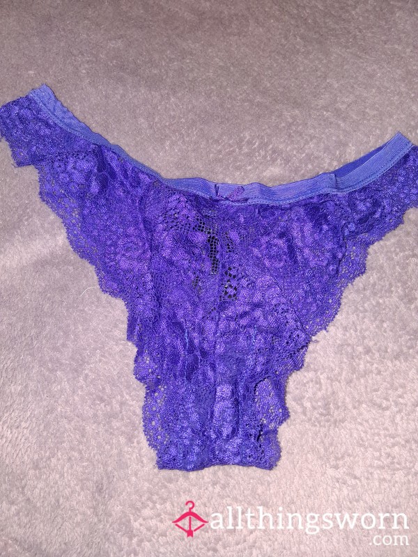 Pretty Purple Lace Stretchy Panties