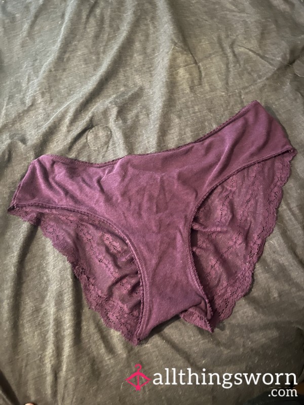 Pretty Purple Panties, Long Day Wear
