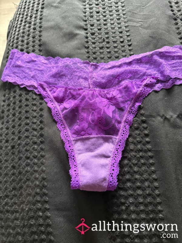 Pretty Purple Thong
