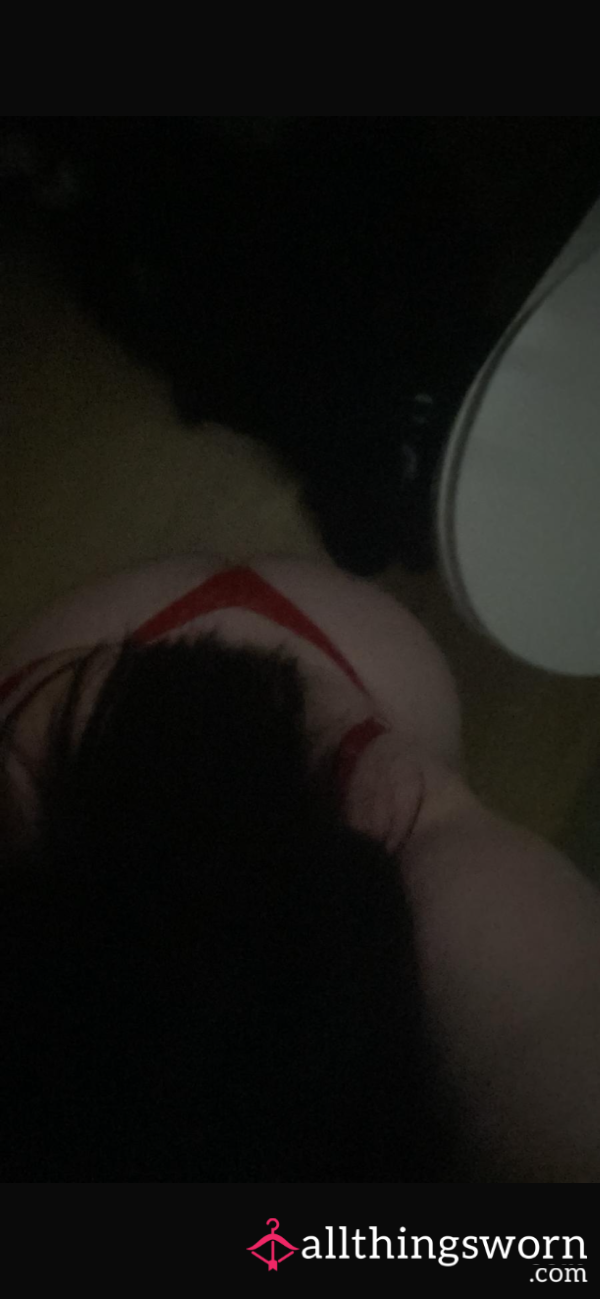 Pretty Red Panties For Sale (used) Xx