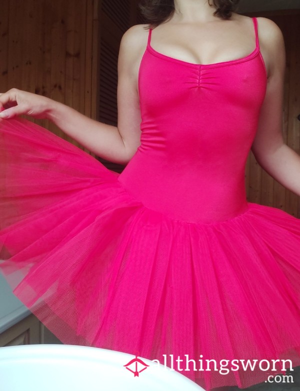 ***SOLD*** Large Pretty Red Tutu Leotard