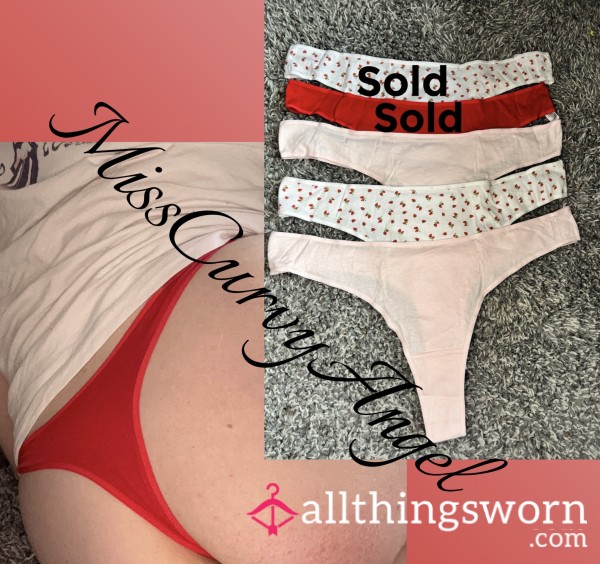 Pretty Summery Cotton Thongs (postage Included) (completely Customisable)