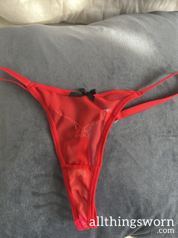 Pretty Thongs Worn All Day, Sweet Smelling & Still Warm ;)