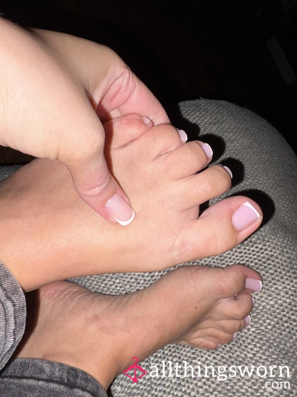 Pretty Toe Scrunches