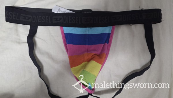 Pride Themed Diesel Jockstrap XL