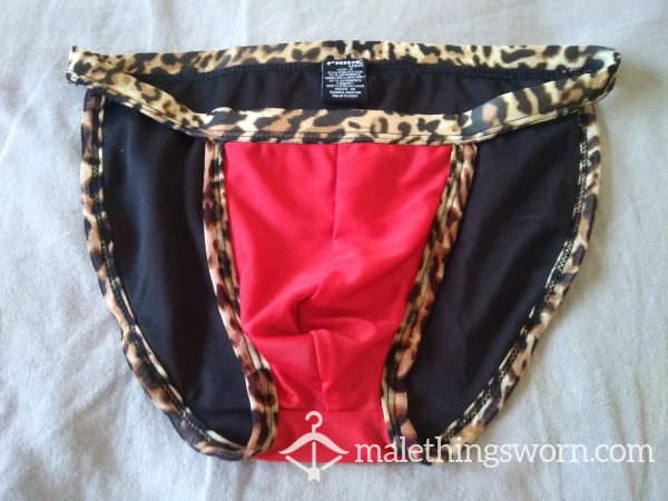 Pride USA – Tanga – Red Leopard – M