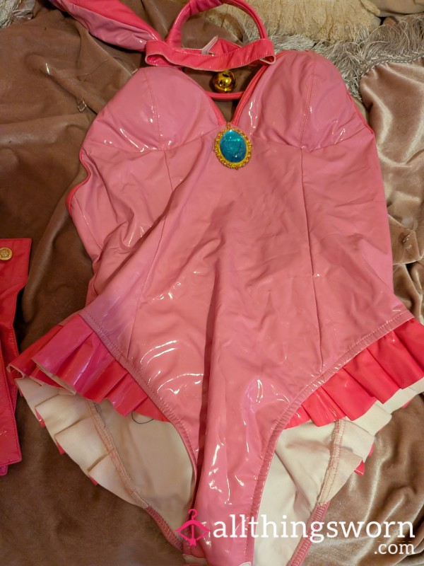 Princess Bunny Cosplay PVC Latex Suit 🎀