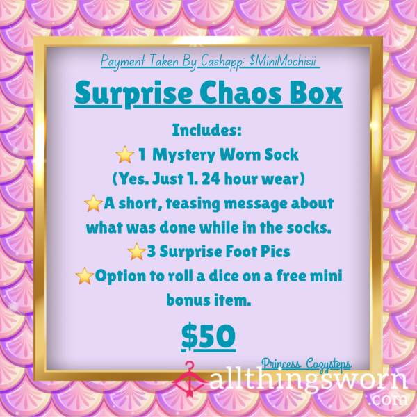 Princess’ Chaos Box – Random Worn Delights Inside