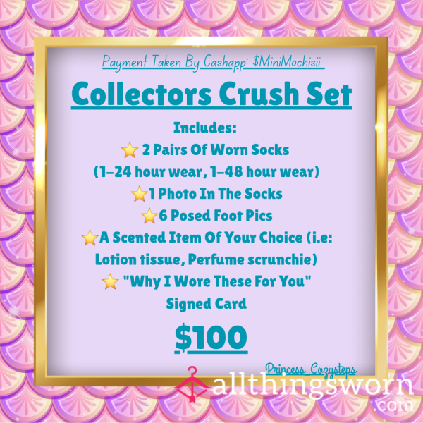Princess Collectors Set- For My Devoted Foot Admirers