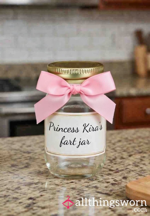 👑🩷 Princess Fart Jars 8 Oz- Limited Item 💨🫙