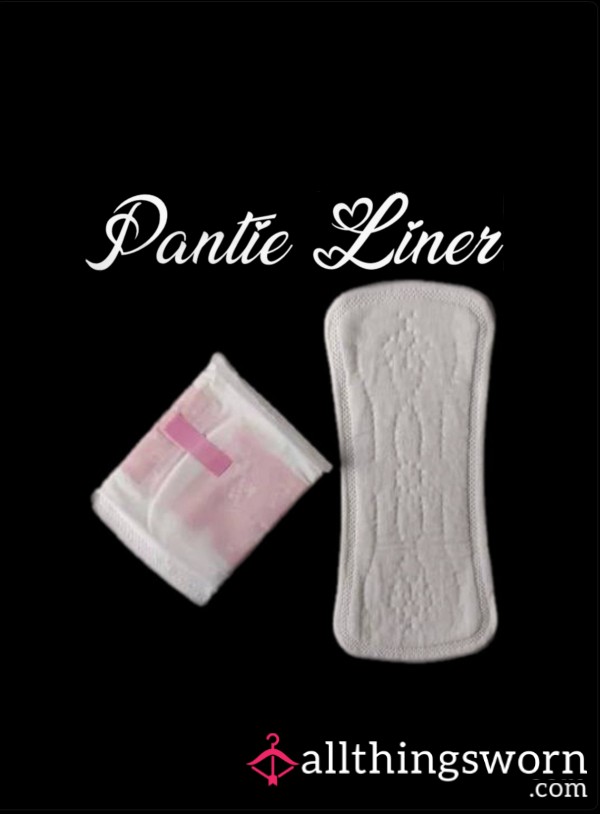 Freshly Used Pantie Liner From Princess G✨🖤