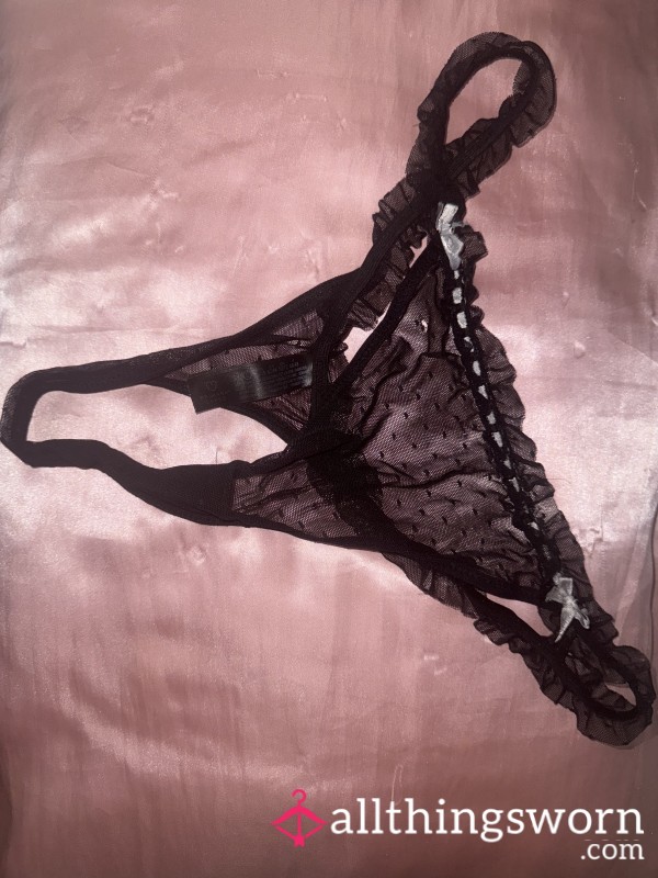 Princess Lace Thongs 🖤