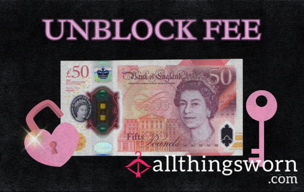 Princess Poppy’s Unblock Fee 💸