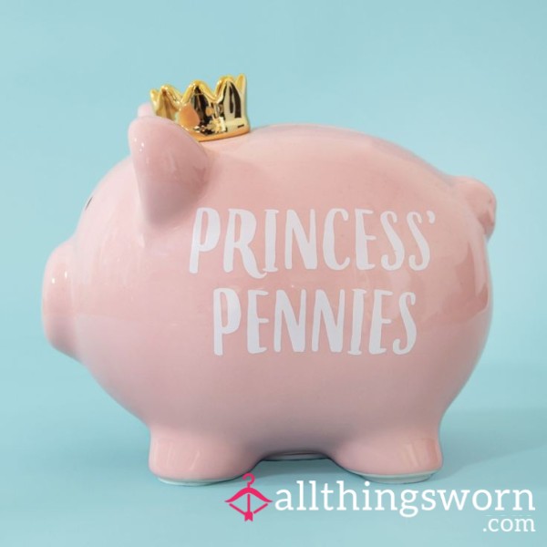 Princess Scarlets Piggy Bank| Pocket Money 🩷